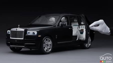 Rolls-Royce offre une réplique à l’échelle 1:8 de son VUS Cullinan
